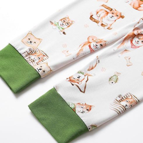 silly-shibas-long-sleeve-pjs Big Dreams Little Jammie Session Sophia's Style-3